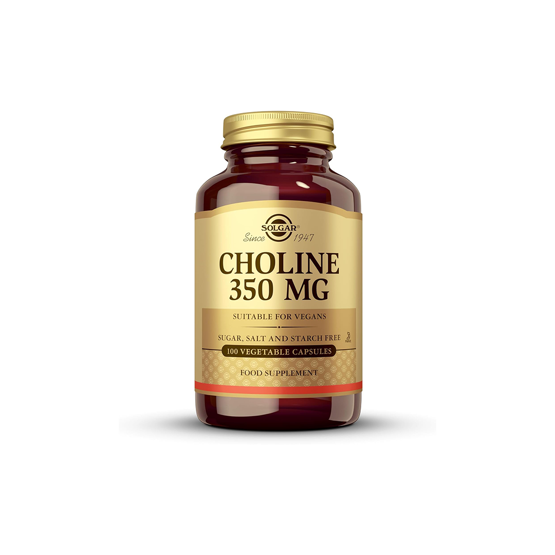 Cholin 350 mg 100 pflanzliche Kapseln Solgar