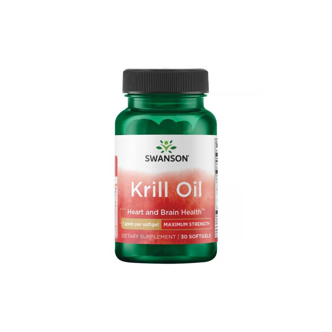 Krillöl 1000 mg 30 Weichkapseln Swanson Health Products